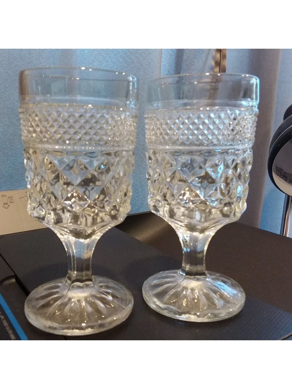 Anchor Hocking Wexford Claret Wine Set of 6